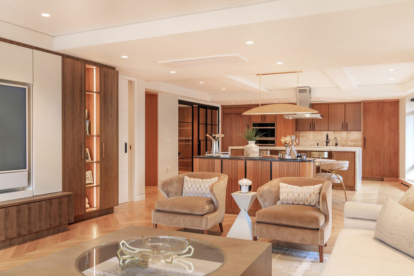 Upper East Side Apartment — Living Room
